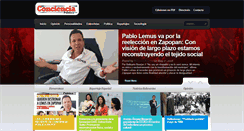 Desktop Screenshot of concienciapublica.com.mx